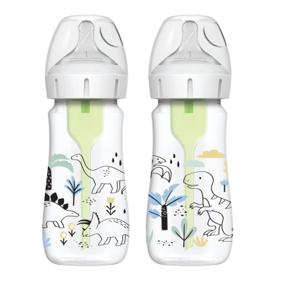 PP boca sa širokim grlom 270 ml, DINO, 2 kom, Dr. Brown's