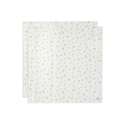 Krem bijele tetra pelene RIVERSIDE (115x115 cm) - 2 komada, Jollein®