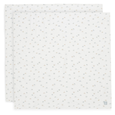 Krem bijele tetra pelene On the Go (115x115 cm) - 2 komada, Jollein®