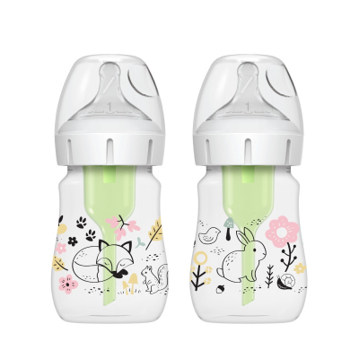 PP boca sa širokim grlom 150 ml, FOREST, 2 kom, Dr. Brown's