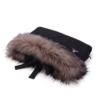 Crne YUKON rukavice za kolica (univerzalne), Cottonmoose