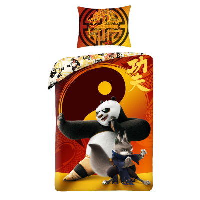 2-dijelna posteljina KUNG FU PANDA 140x200 cm