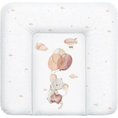 Bijela PODLOGA ZA PREVLAČENJE basic, MIŠ 75x72 cm, Ceba®