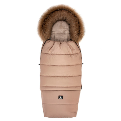 Bež zimska vreća COMBI 3u1 YUKON 116x49 cm, Cottonmoose