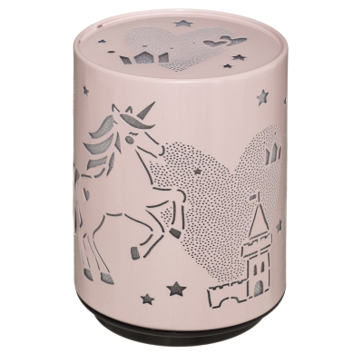 Ružičasta dječja led lampa UNICORN H11 cm, Atmosphera®