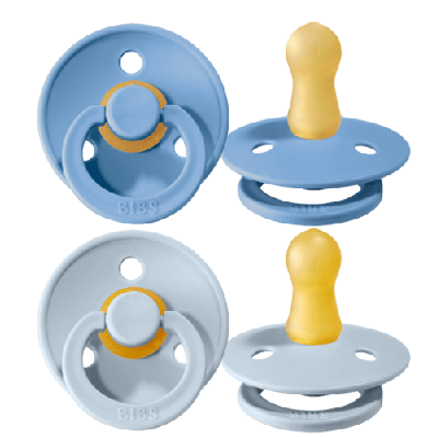 Duda BIBS - SkyBlue&BabyBlue 6-18M (2 komada)