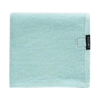 Mint MERINO deka, Lullalove 90x100 cm - PREMIUM