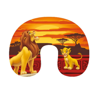 Crveni dječji putni jastuk Lion King, ©DISNEY