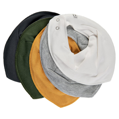 Podbradnjaci za bebe MARSHMALLOW WHITE (5 komada), Pippi®