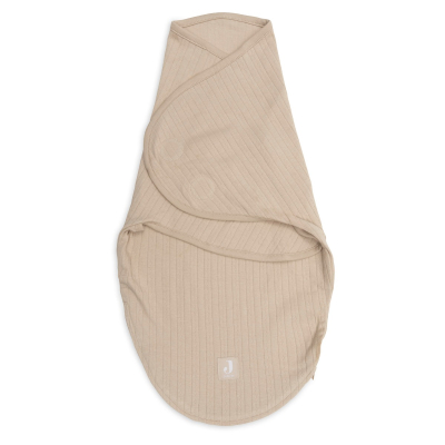 Rjava swaddle povijalna odejica AJOUR - SAND (0-3 m), Jollein®