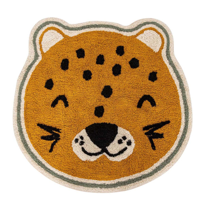 Smeđi dječji pamučni tepih LEOPARD D90 cm, Atmosphere®