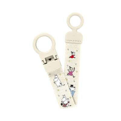 Kopča za dudu BIBS x Moomins Loop – Ivory