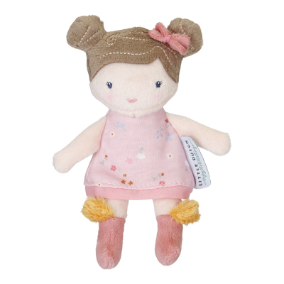 Ružičasta mini lutka ROSA (0m+) S, Little Dutch