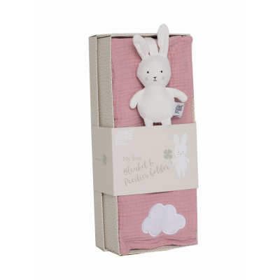 Ružičasti poklon set BUNNY (0m+), Jabadabad