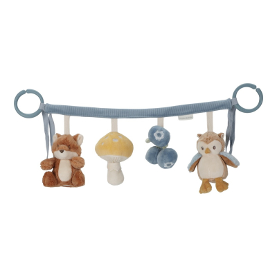 Senzorna traka za kolica FOREST FRIENDS (0m+), Little Dutch (LD8911)