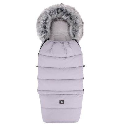 Siva zimska vreća COMBI 3u1 YUKON 116x49 cm, Cottonmoose