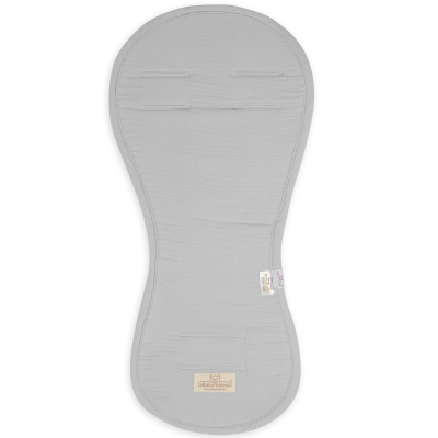 Svijetlo siva MUSLIN univerzalni zračna podloga za autosjedalicu ili kolica 5mm, BabyMatex