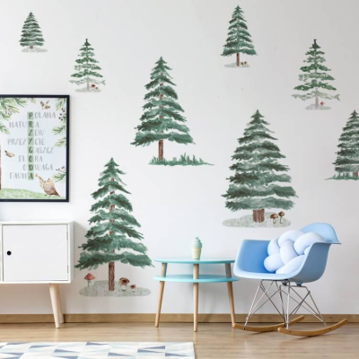 Zidne naljepnice smreka DK315, Yoko Design