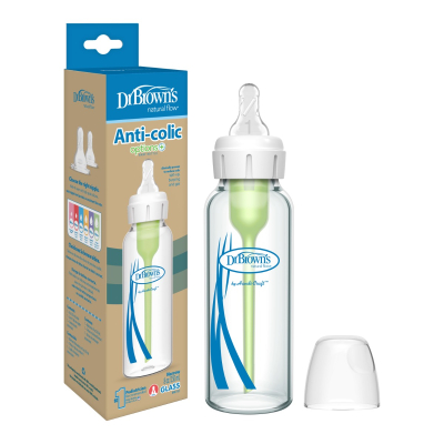 Staklena boca - usko grlo 250 ml, Dr. Brown's