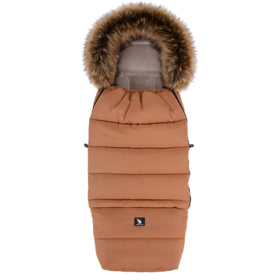 Karamel smeđa zimska vreća COMBI 3u1 YUKON 116x49 cm, Cottonmoose