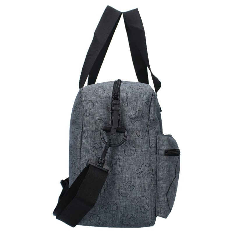 GRAFITNO SIVA torba za previjanje Miffay Kindred Journeys 040-01291