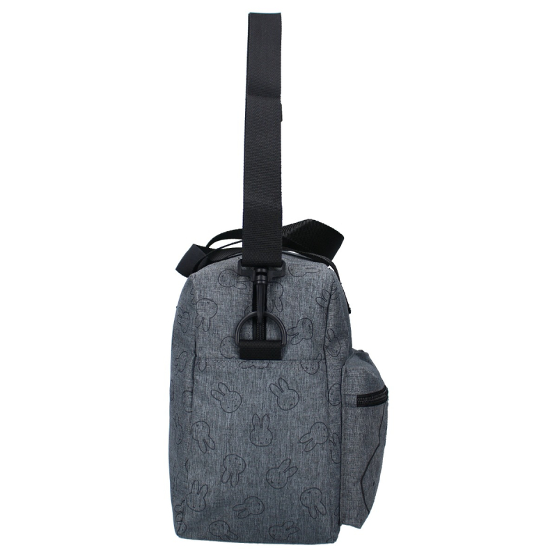 GRAFITNO SIVA torba za previjanje Miffay Kindred Journeys 040-01291