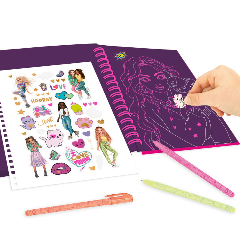 TOPModel set za risanje NEON DOODLE