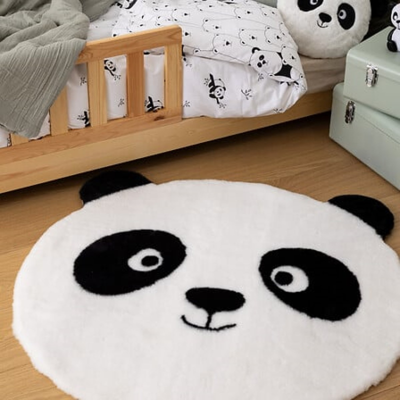 Bijela 2-dijelna posteljina PANDA 140x200 cm, Atmosphera®