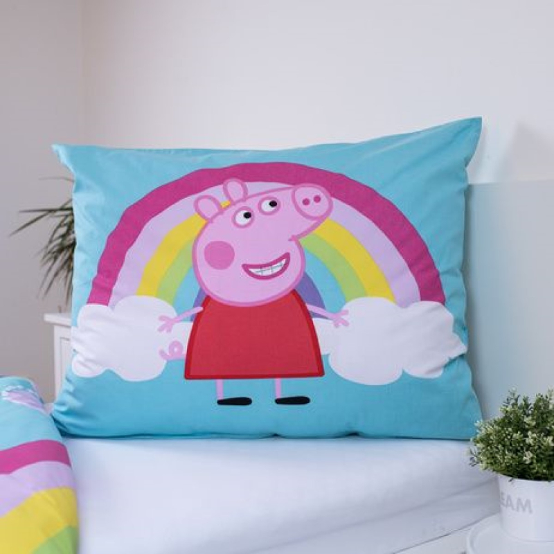 Dvodijelni set posteljine PEPPA PIG duga 140x200 cm