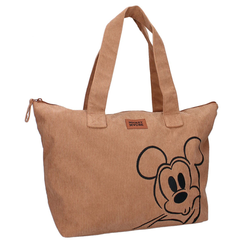Rjava torba žametna Mickey