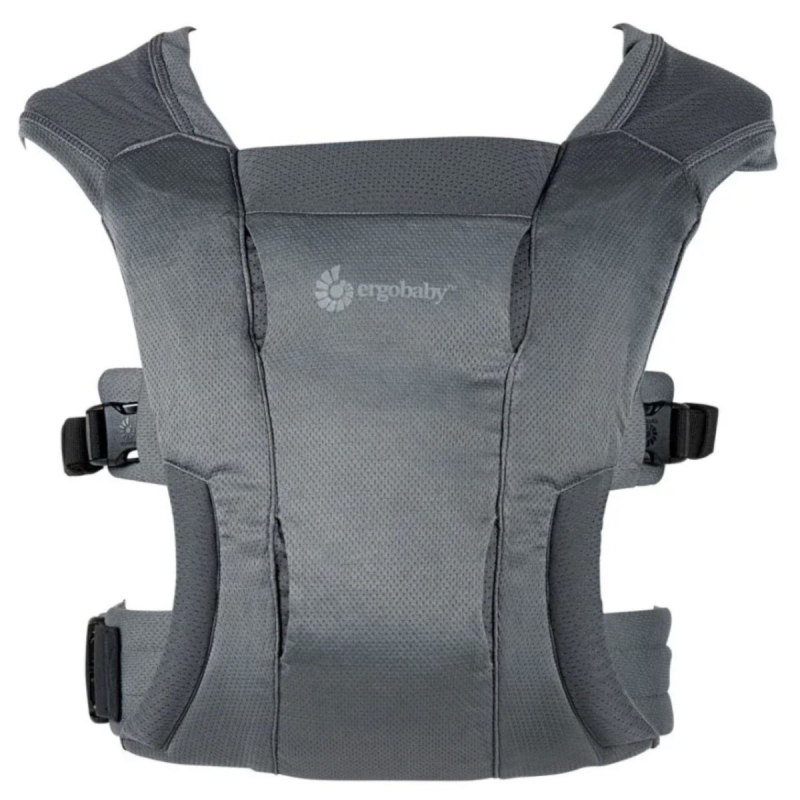 Siva Ergobaby nosiljka Embrace Air Mesh, Washed Black