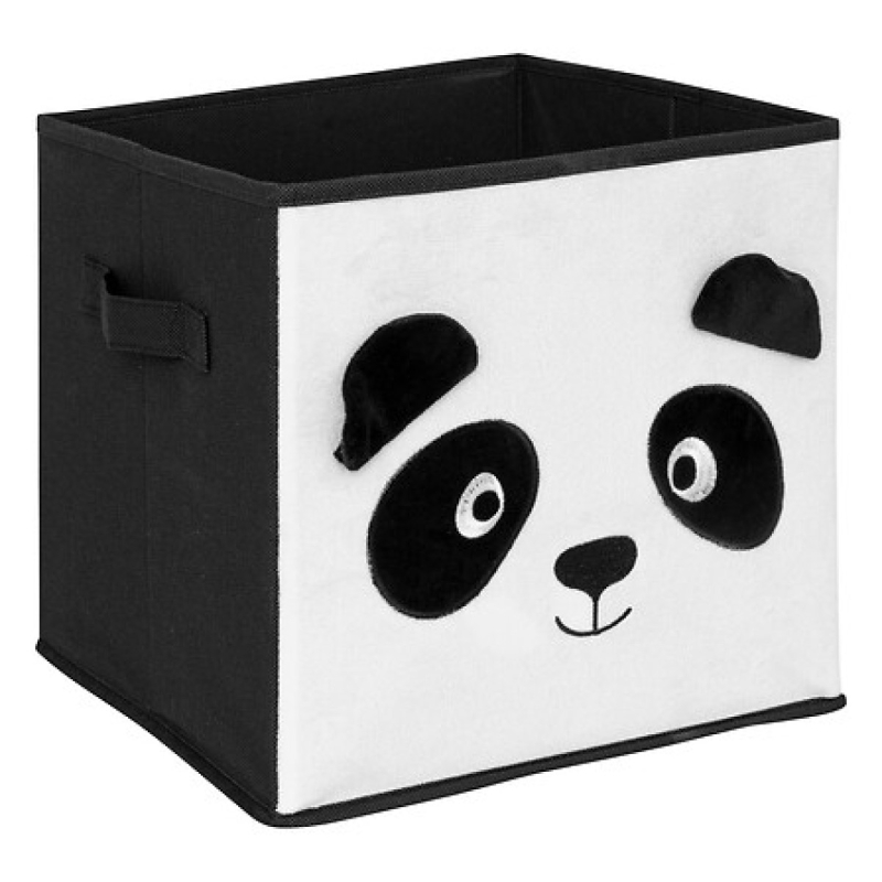 Crno-bijela dječja kutija za pohranu PANDA, Atmosphera®