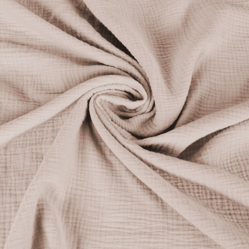 Bež ovalna plahta za košaru 75/80 x 35/40 cm od pamučnog muslina, BabyLux
