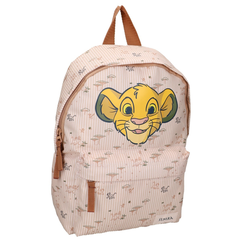 Bež dječji ruksak KRALJ LAVOVA, (Simba) Made For Fun (705-01395) 