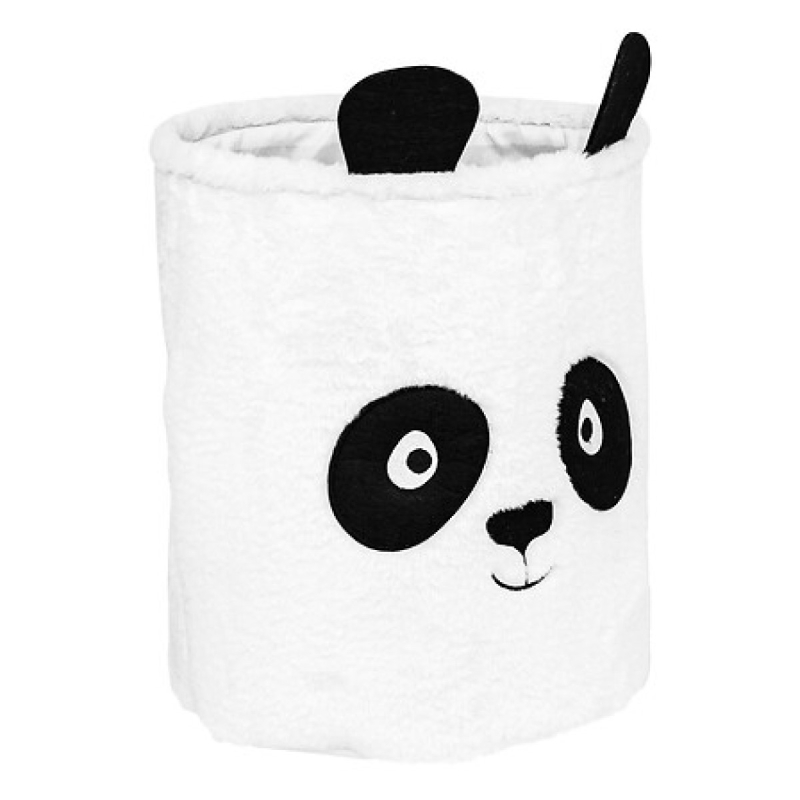 Bijela košara za igračke PANDA, Atmosphera®