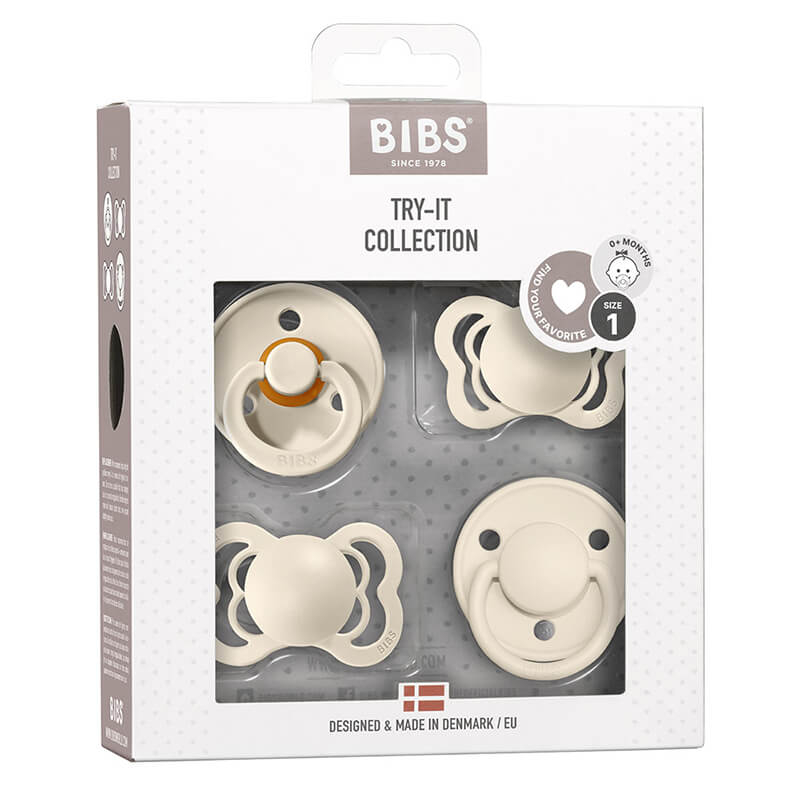 Darilni set 4 dud BIBS - TRY IT Collection