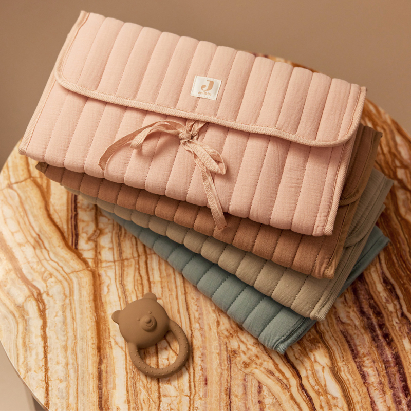 Bež podloga za presvlačenje Muslin Biscuit, 71x70 cm, Jollein® 