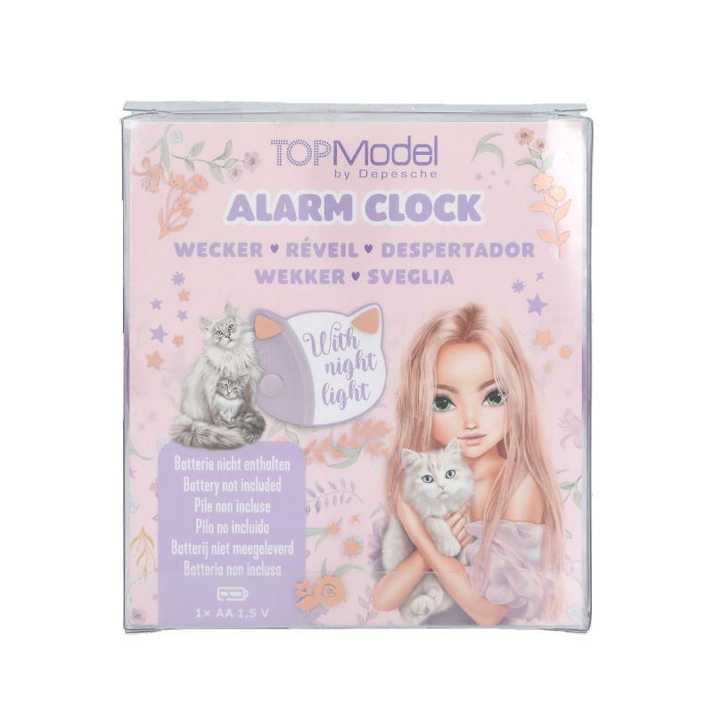 TOPModel budilica BLOOMING KITTY 
