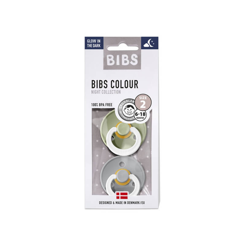 dude bibs Sage&Cloud Night 6m+