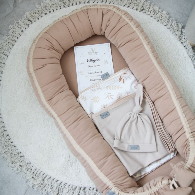 Dvostrano gnijezdo za bebe, SEPIA, TINY STAR