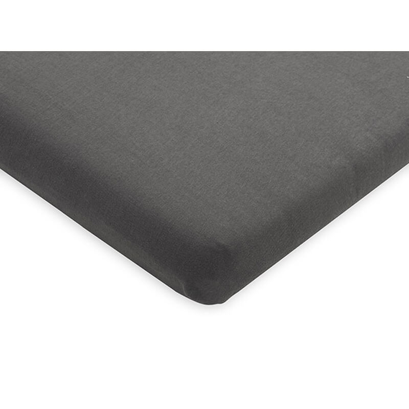 SIVA jogi rjuha 80/90x40 cm STORM GREY bombažni jersey Jollein®