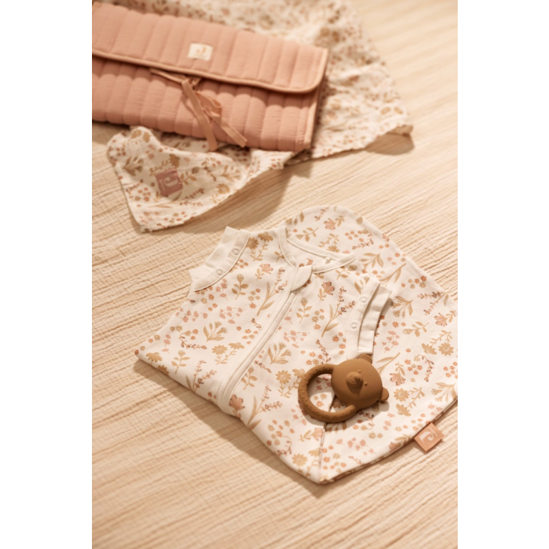 Puder roza podloga za presvlačenje Muslin Wild Rose, 71x70 cm, Jollein® 
