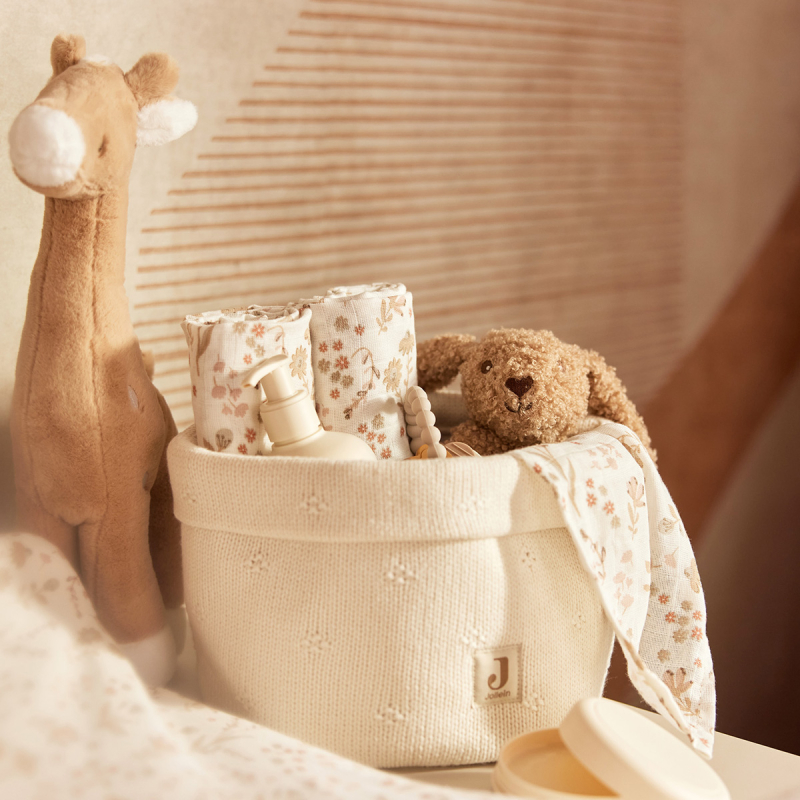 Krem bijele krpe BLOOMY 31x31cm (3 komada) Jollein®