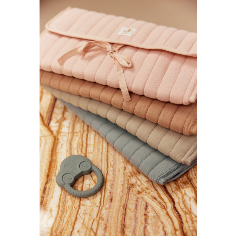 Puder roza podloga za presvlačenje Muslin Wild Rose, 71x70 cm, Jollein® 