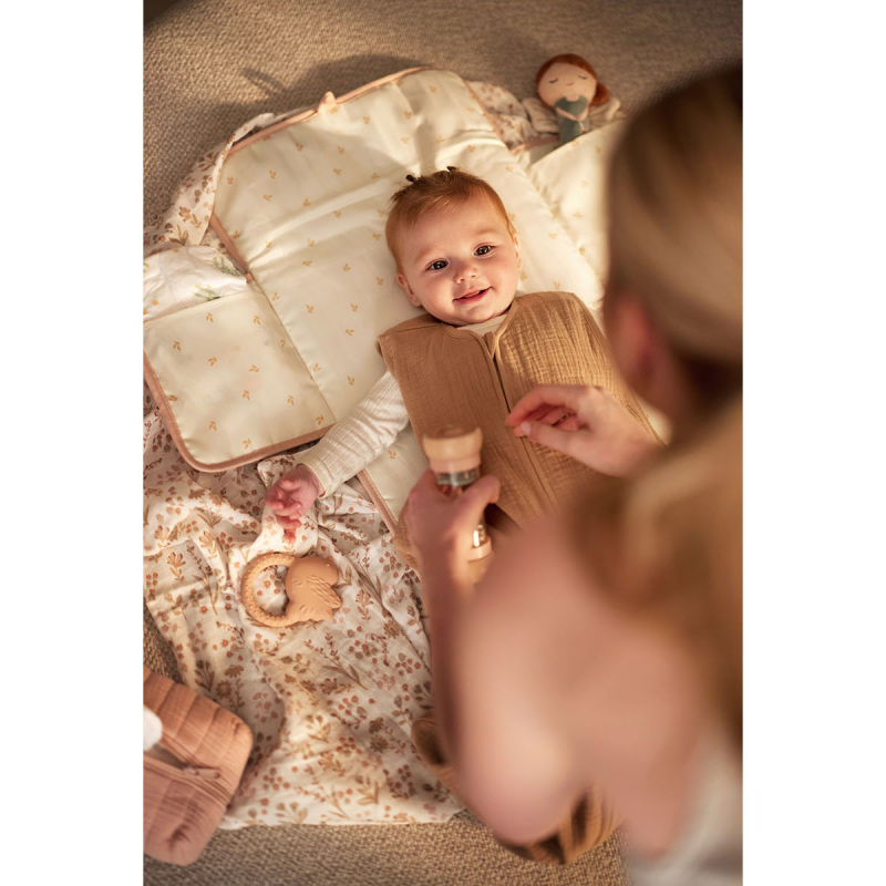 Smeđa vreća za spavanje od MUSLINA Biscuit (6-18 m), Jollein®