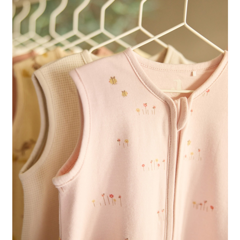 Svijetlo roza jersey vreća za spavanje bez rukava PRETTY PICNIC (6–18 mj), Jollein®