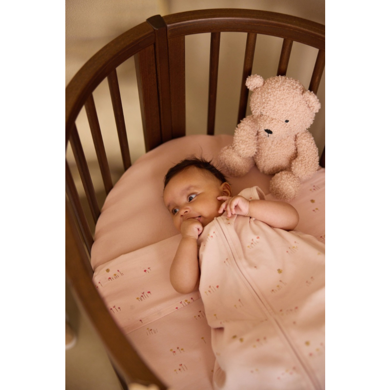 Set 2 plahte 120 × 60 cm, BLUSH/WILD ROSE, pamučni jersey (2 komada), Jollein®
