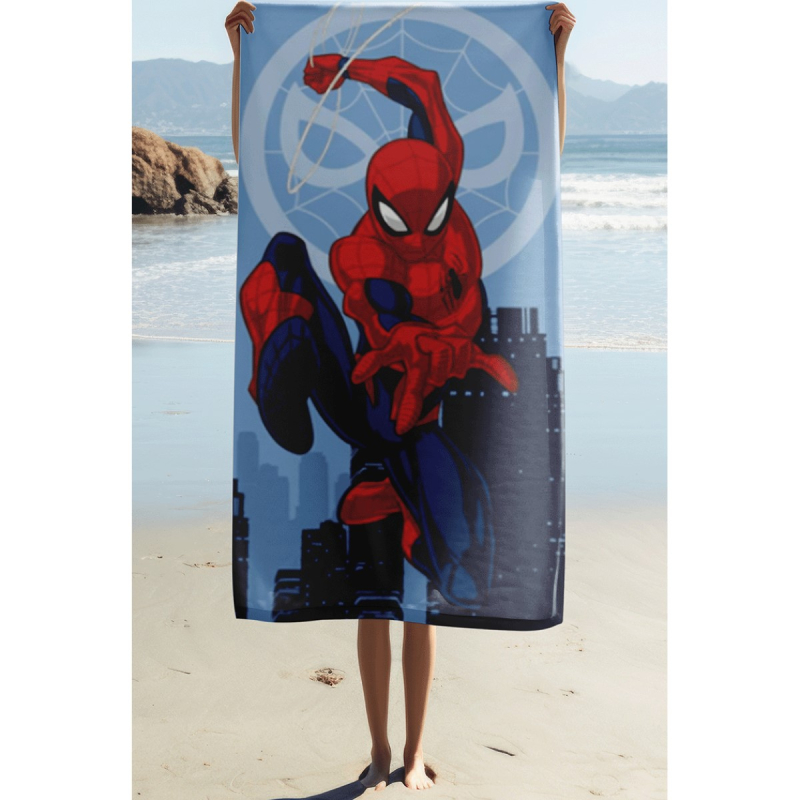 Kopalna brisača SPIDER-MAN 70x140 cm -1