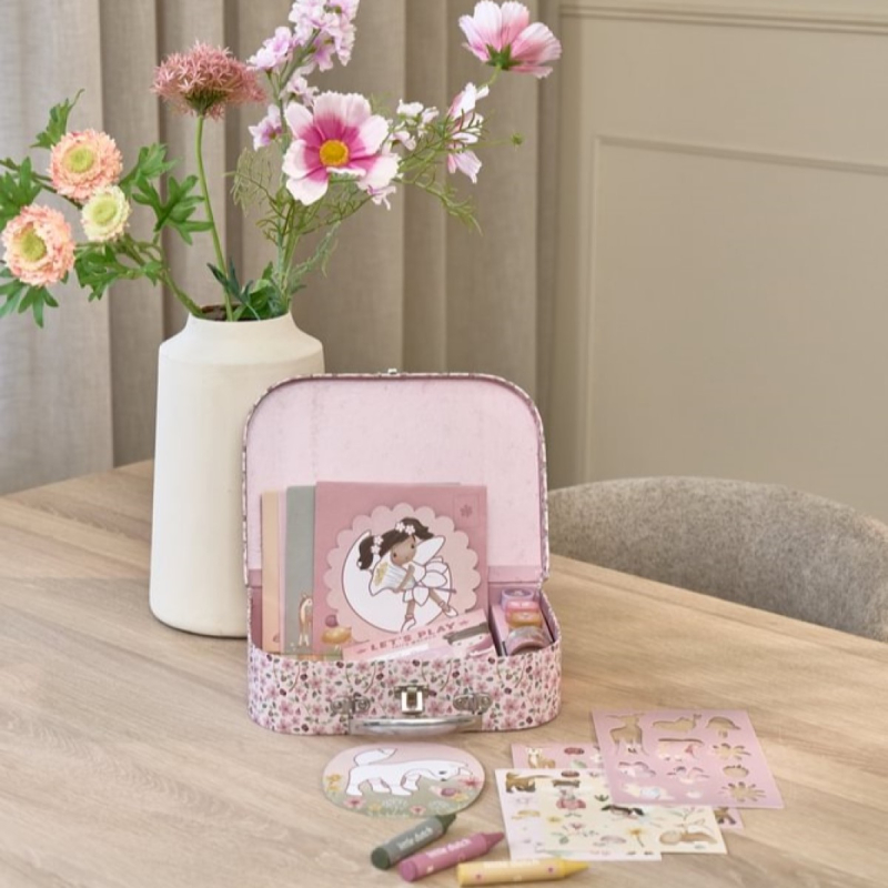 Kreativni kovčeg Rosa Fairy Garden Little Dutch – set za crtanje (3+)

