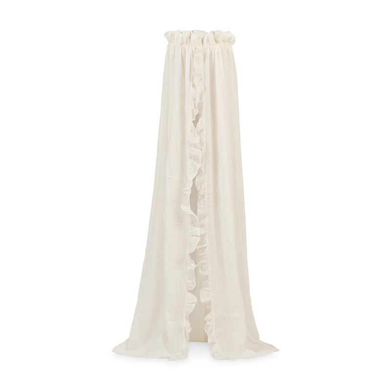 Kremno bel VINTAGE baldahin 155 cm IVORY - VOLANČKI
